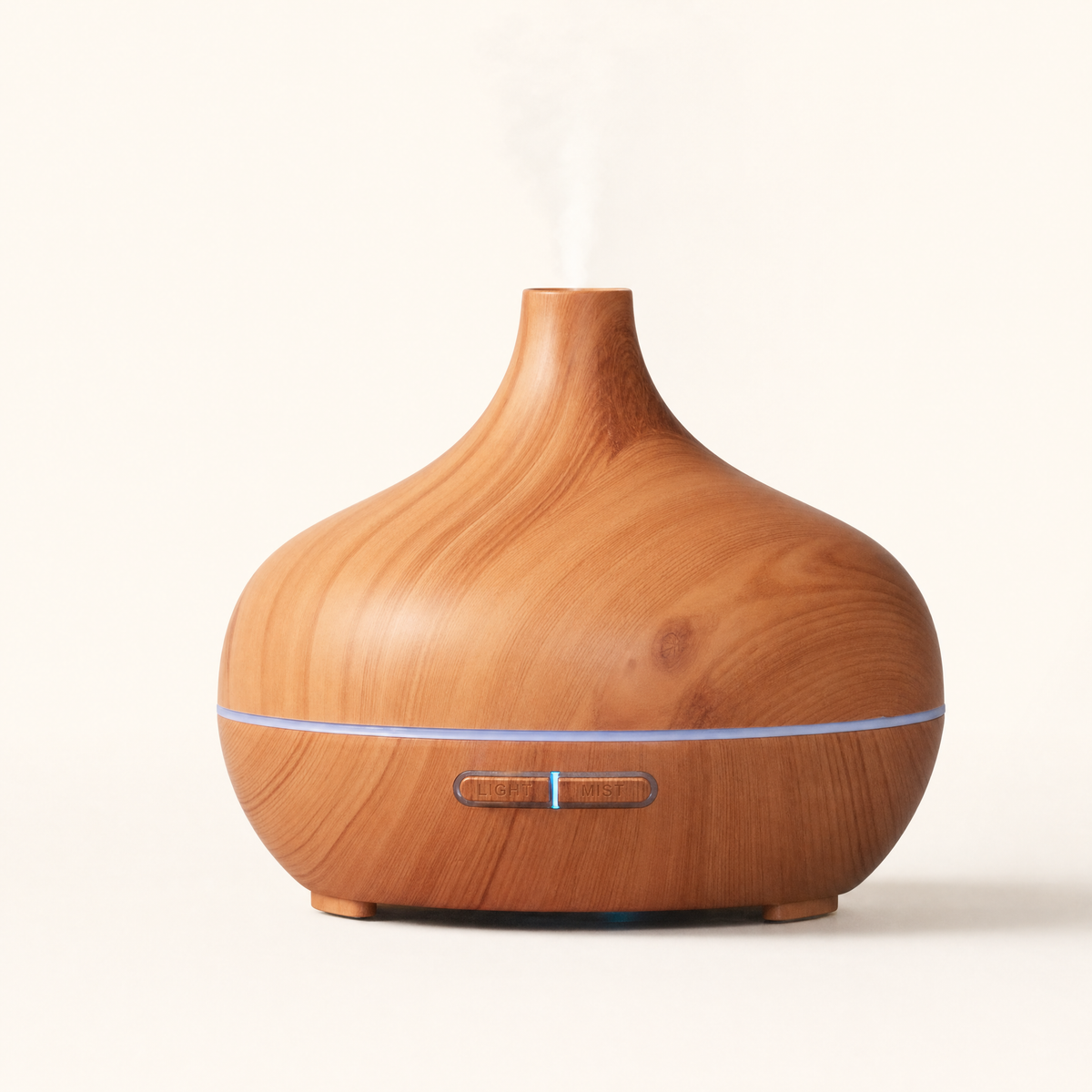 USB wood grain mist diffuser