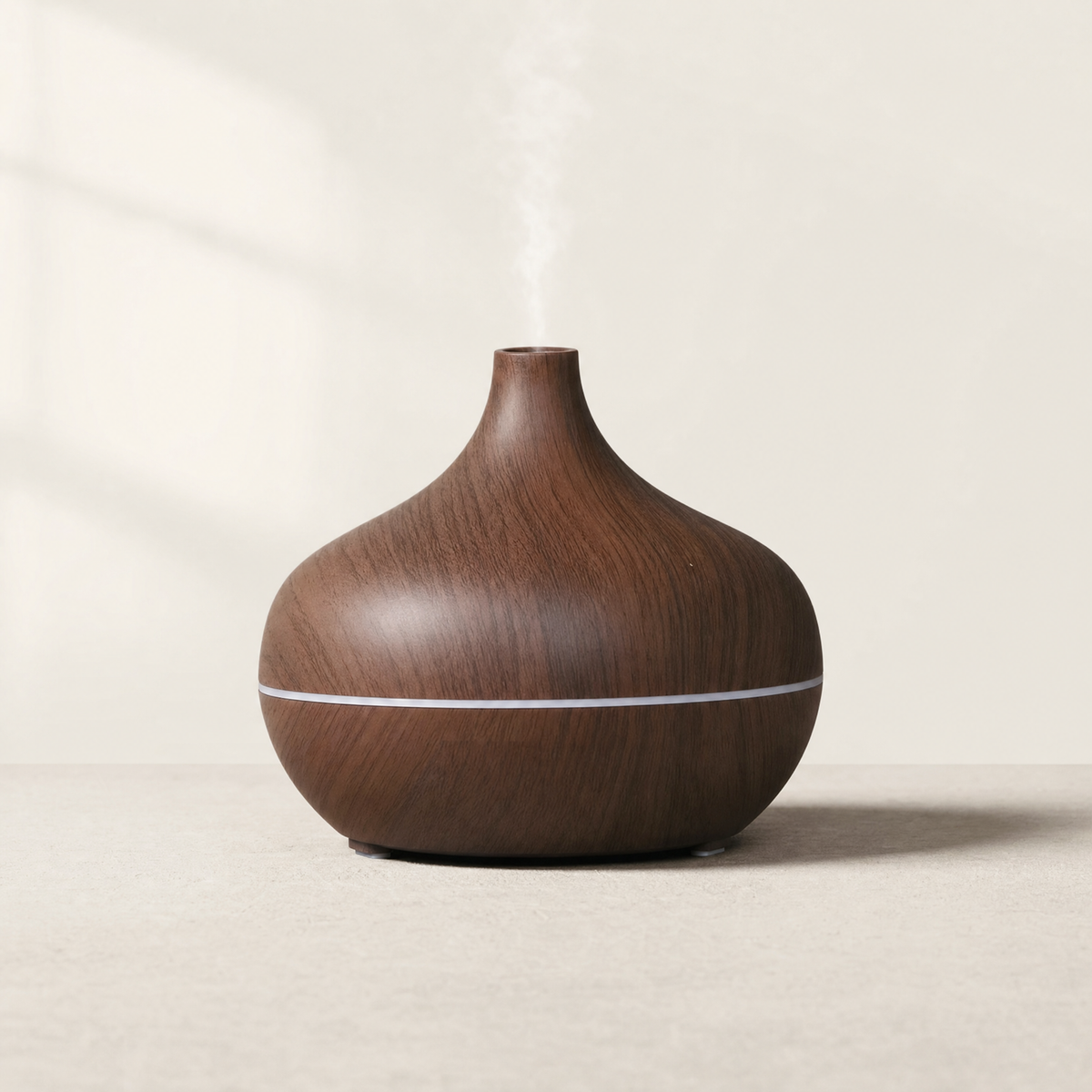 USB Wood Grain Mist Diffuser — Deep Wood Grain